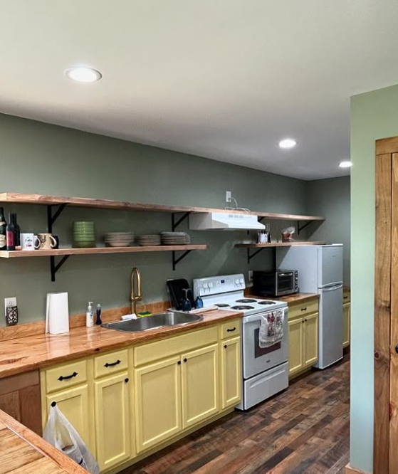 Tiny Home Kitchen — Sunflower Contracting LLC in East Tennessee