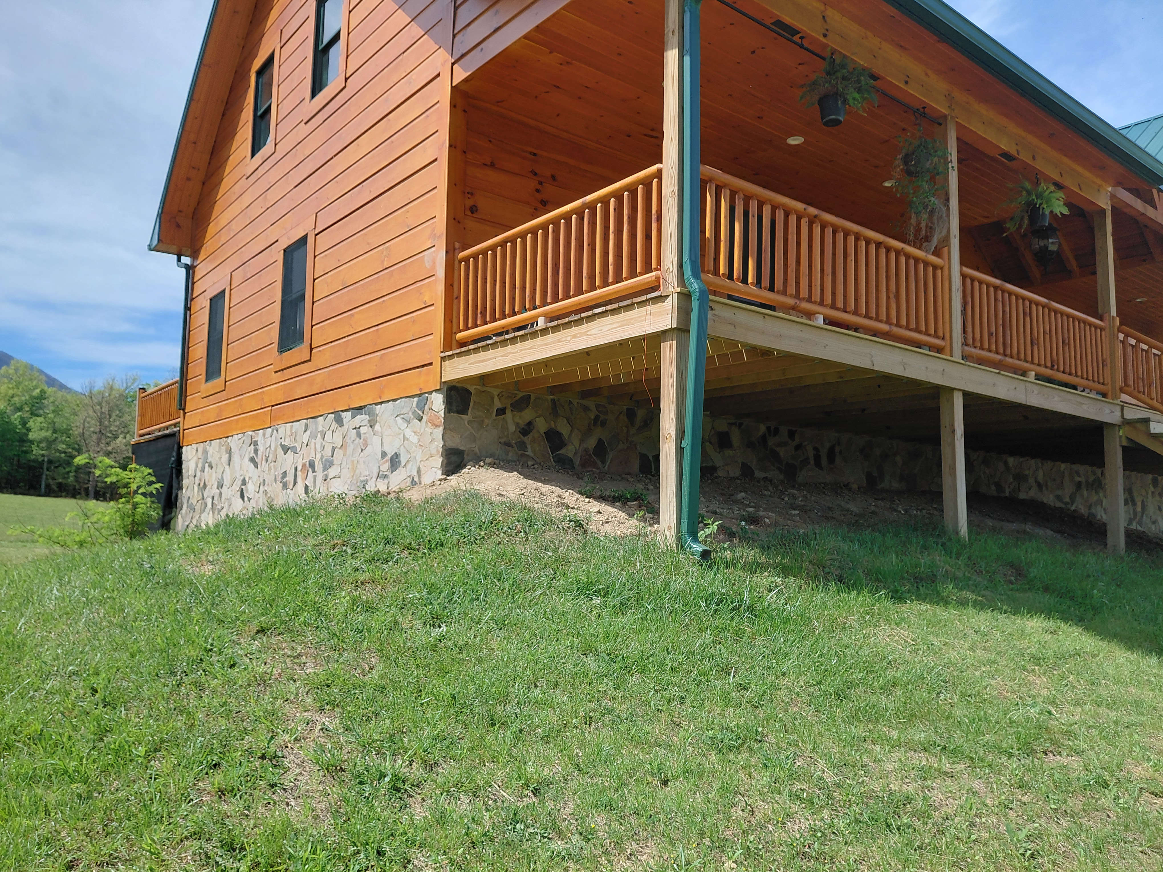 Stonework Siding Project — Sunflower Contracting LLC