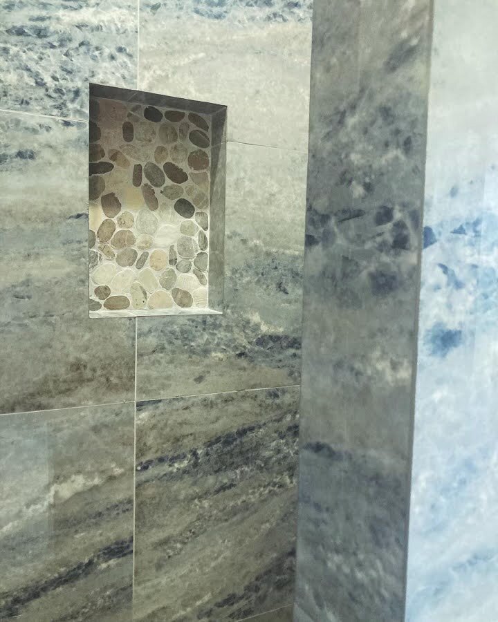 Lodge Bathroom 2 — Sunflower Contracting LLC