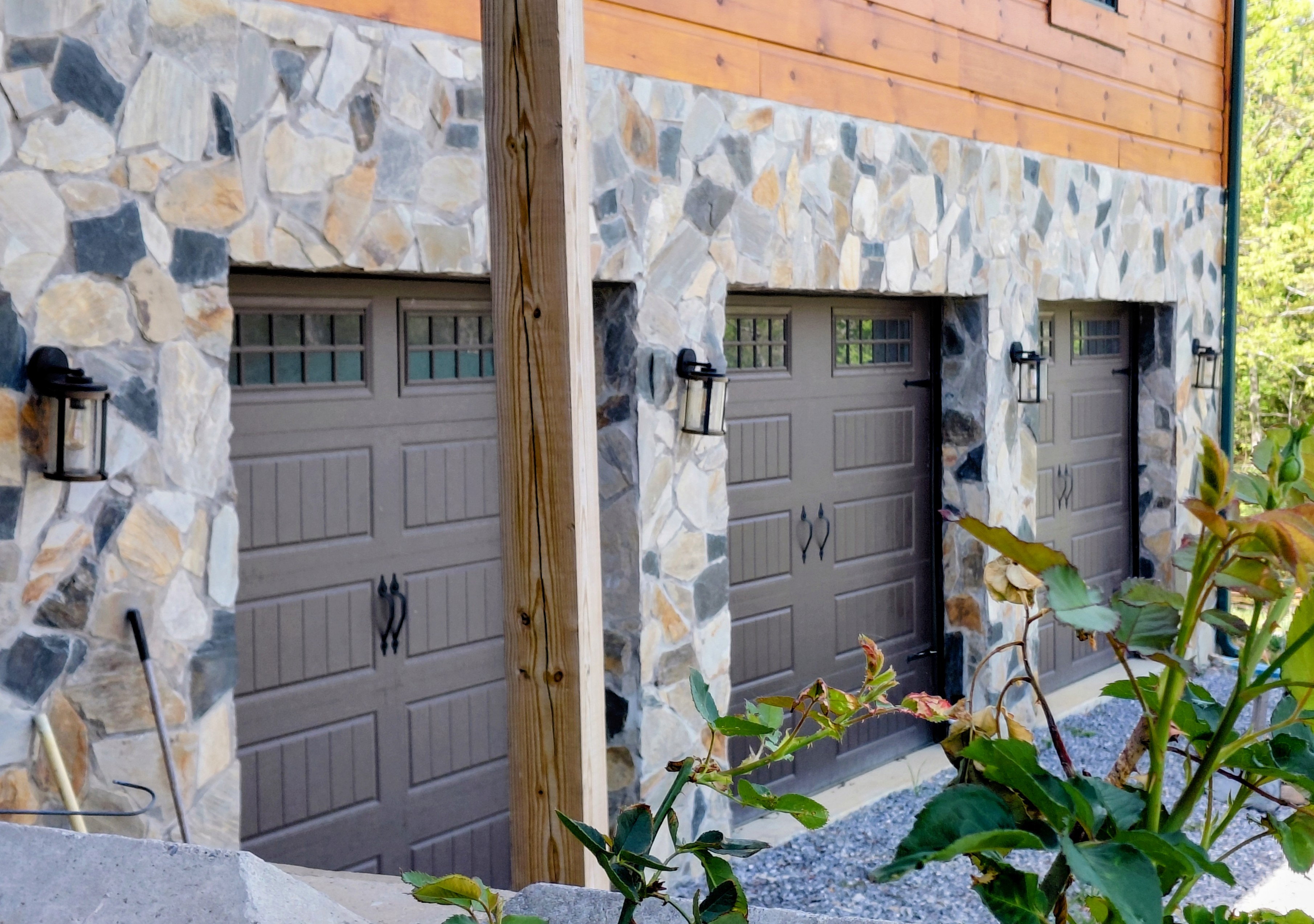 Stonework Siding Project — Sunflower Contracting LLC