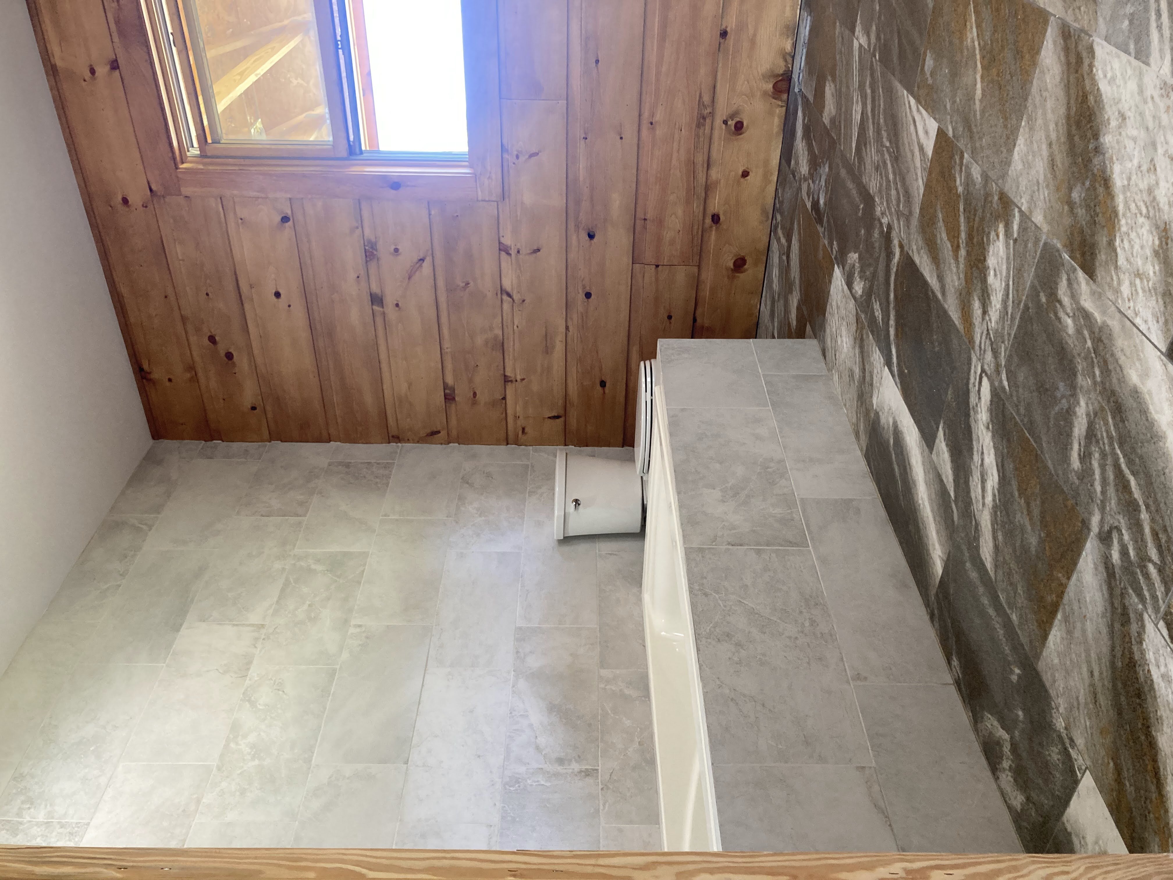 Lodge Bathroom 1 — Sunflower Contracting LLC